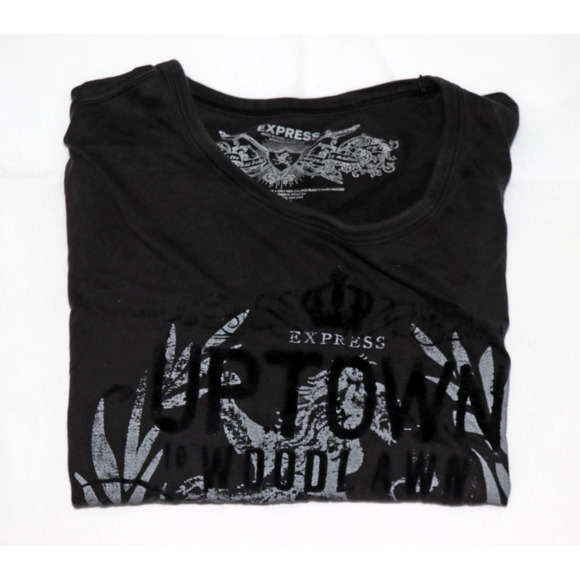 Express Men's Graphic Short Sleeve Crew Neck T-Shirt Size 2XL - Picture 4 of 5